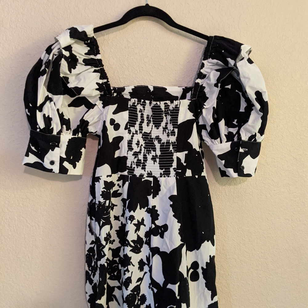 Christopher John Rogers Black White Dress sz. 4 - Picture 7 of 15